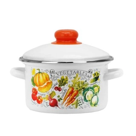 Набор посуды 3пр 2/3/4л эмаль ГРЯДКА белый цилиндрический 2-3233/4(1) Набор посуды 3пр 2/3/4л эмаль ГРЯДКА белый цилиндрический 2-3233/4(1)