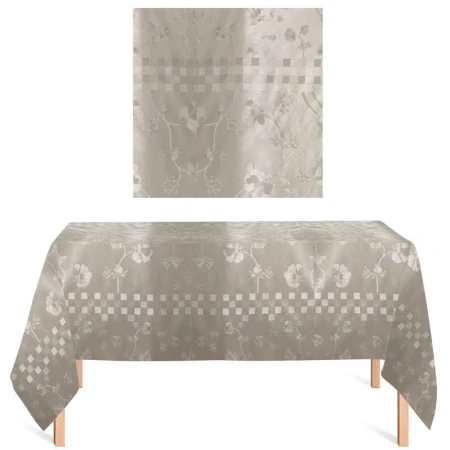 Клеенка бежевая 137см FC9021B/JC-13841 (цена указана за погонный сантиметр)