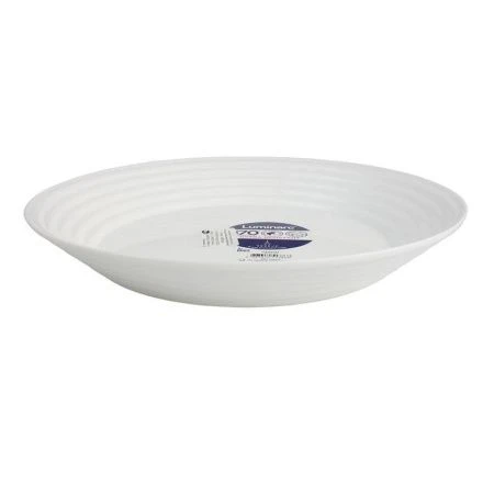 Тарелка мелкая 27см стеклокерамика АРЕНА обеденная 51384 (24)