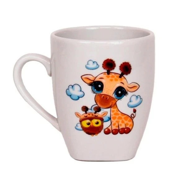 Кружка 210мл фарфор ЖИРАФИКИ Глория