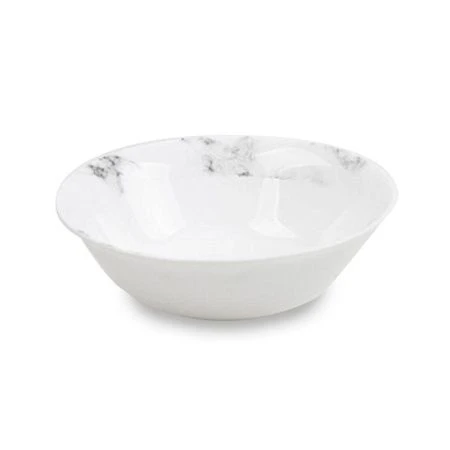 Салатник 450мл 16,5см стеклокерамика БЕЛЫЙ МРАМОР круглый (6/48)