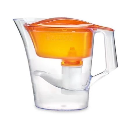 Фильтр Барьер пластик Твист (оранжевый) воронка V=1,4л общий V=4л (5) 523