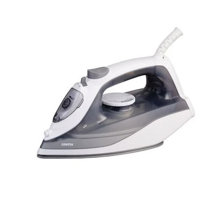 Утюг пластик Centek CT-2321 серый 2000Вт 210мл 1,8м антиприг.покрытие 15гр/мин капля-стоп самоочист. (6)