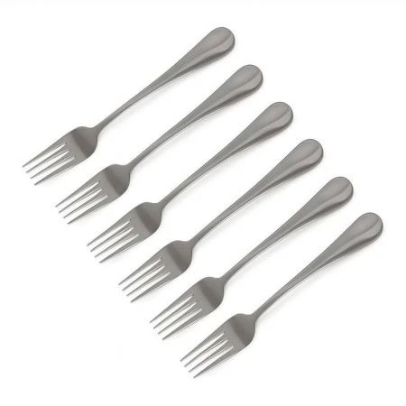 Вилки столовые набор 6шт 20,5*2,5см 43гр нерж.сталь ОПТИМА JC-15944 (100)