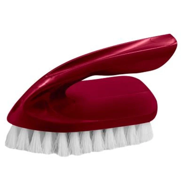 Щетка Утюжок пластик макси Rock'n'Roll бордо (21)