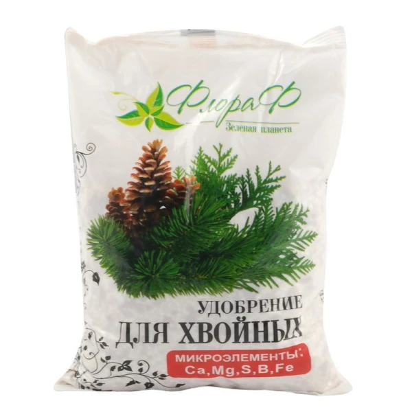 Удобрение минеральное с микроэлементами для хвои 900г Флора Ф (20)