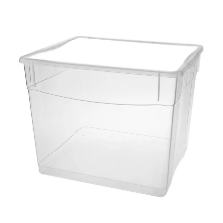 Контейнер для хранения 34л 40*33,5*31,5см пластик КРИСТАЛЛ ЭКОНОВА (5)