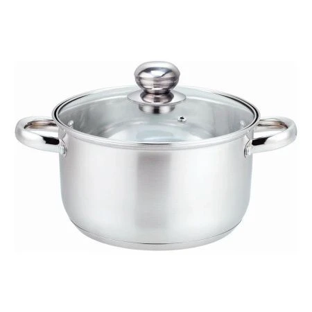 Кастрюля 4,8л нерж.сталь АДЕЛЬ со стекл.крышкой ТМ Appetite LK06483 (6)