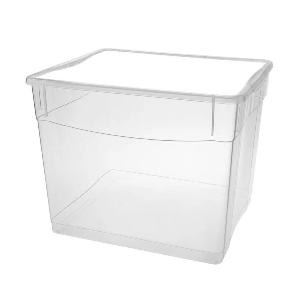 Контейнер для хранения 34л 40*33,5*31,5см пластик КРИСТАЛЛ ЭКОНОВА (5)