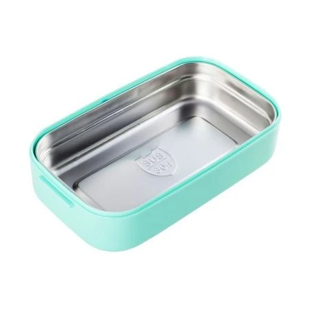 Ланч-бокс 700мл нерж.сталь/пластик салатовый, розовый, арт. 2133 (54)