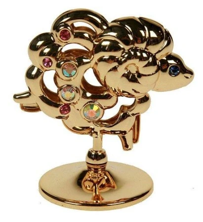 Фигурка Овечка металл 5*5см (1/96)