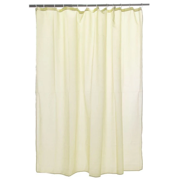 Штора для ванной ПВХ 180*180 РЕ 0,1мк бежевая JC-5145 (60)