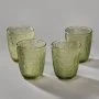 Стаканы набор 4шт 300мл стекло Tempo green (6)