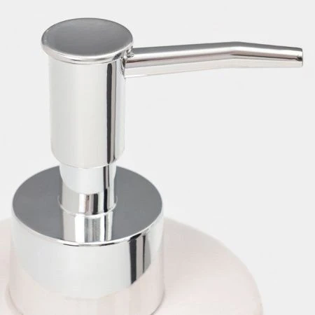 Набор для ванной "Rain", 2 предмета (дозатор для мыла, стакан), цвет белый   10938489