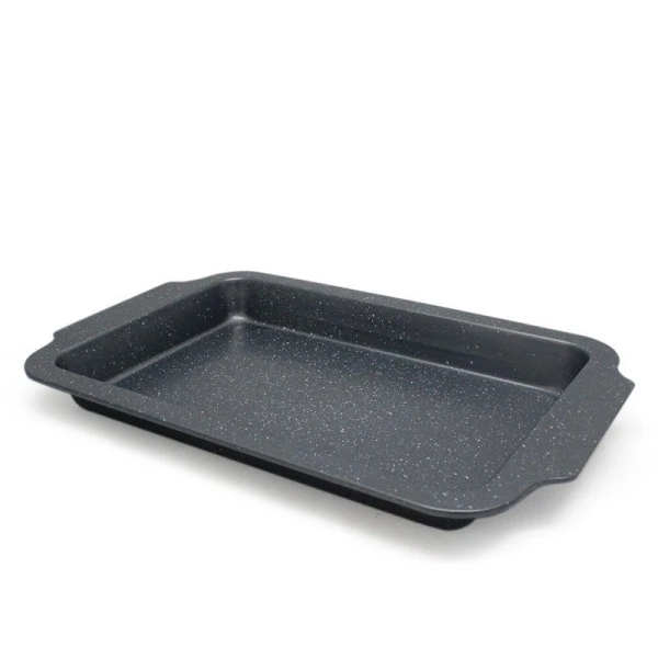 Противень 36*23*3,5см 0,6мм угл.сталь прямоугольный XJ83-36 (50)