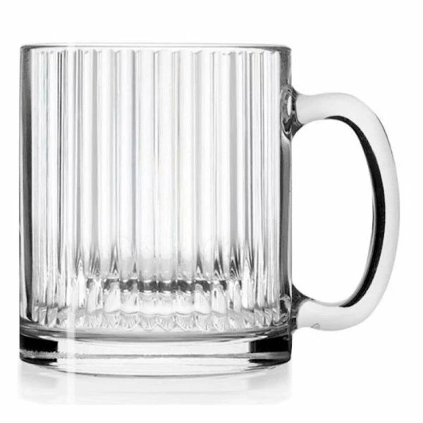 Кружка чайная 320мл стекло ВЕРТИКАЛЬ h106мм, d90мм (24)