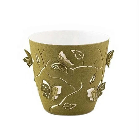 Горшок для цветов 2,5л пластик оливковый (48)