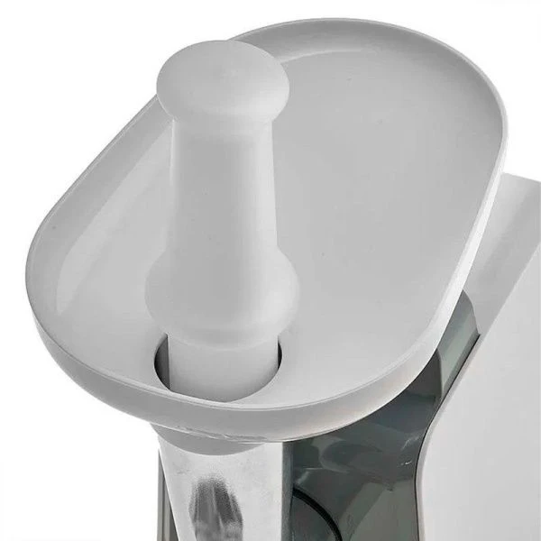 Мясорубка электрическая нерж.сталь АКСИНЬЯ КС-2007С белый с серым 2000Вт насадка для томата (4)