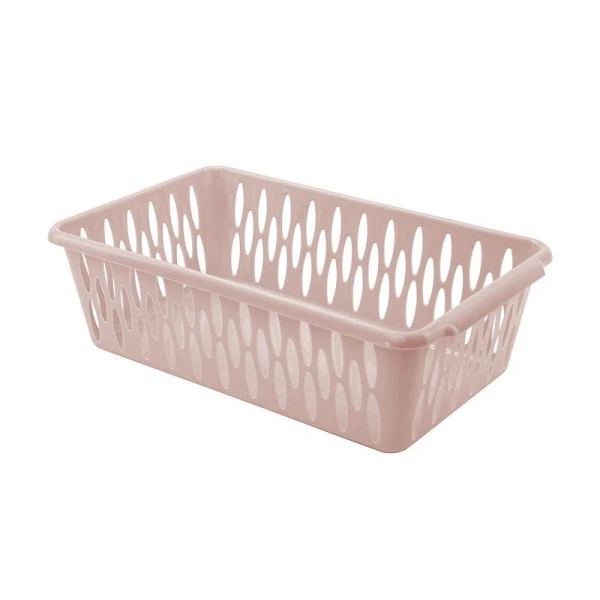 Корзинка 25,5*15*7,2см пластик Light S бежевый топаз (36)