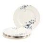 Тарелка мелкая 20см фарфор Blue Garden десертная (4/24)
