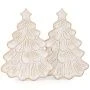 Блюдо набор 2шт 18,2*13,3*2см керамика Pine Cones (16)