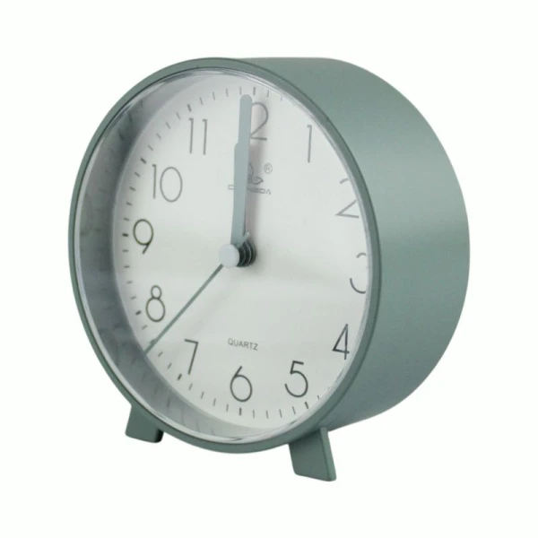 Будильник 9,5см пластик 6 цветов JC-16152 (100)