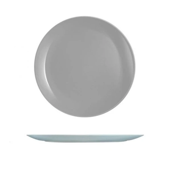 Тарелка мелкая 27см стеклокерамика ДИВАЛИ ГРАНИТ Р0705 обеденная (24)