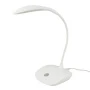 Лампа настольная пластик LED с сенсорной кнопкой (диммер) белая 41*13*11см 8804 (72)