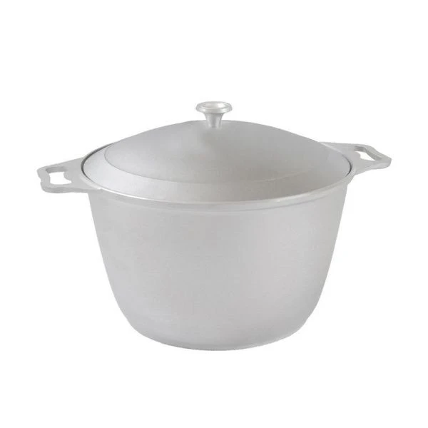 Кастрюля 10л алюминий с крышкой (3)