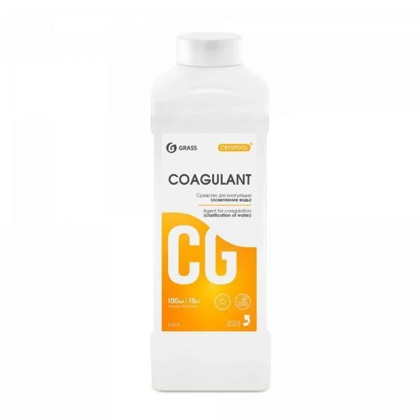Средство для коагуляции (осветления) воды CRYSPOOL Coagulant 1л (12)