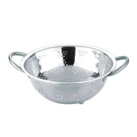 Дуршлаг 22см нерж.сталь с 2-мя ручками (100)