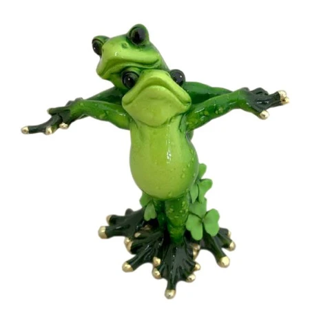 Фигурка Лягушки полистоун 13*12*6см (32)