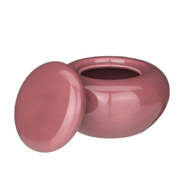 Сахарница 250мл фарфор Bronco Fusion брусничная 7,5*10,5см (32)