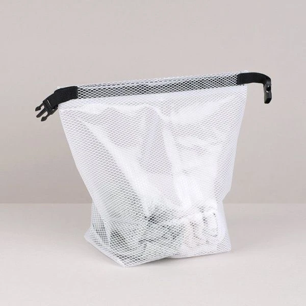 Косметичка-органайзер водонепроницаемая полимер/текстиль 27*11*24см белая XN-003W (60)