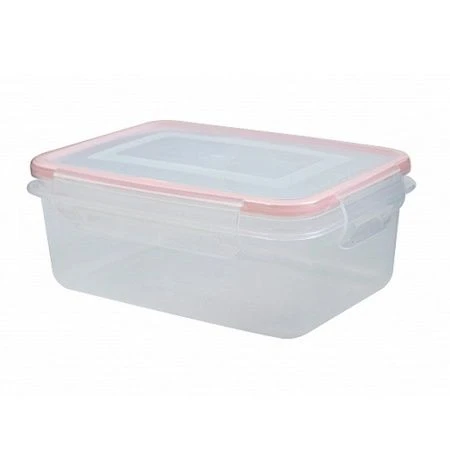Контейнер пищевой 750мл 163*118*64мм пластик ЭКСТРА ЛОК Bright S розовый герметичный (20)