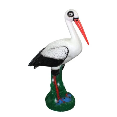 Фигура садовая АИСТ большой 72см гипс А024 Фигура садовая АИСТ большой 72см гипс А024