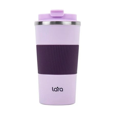 Термокружка 500мл нерж.сталь Lara Iris двойные стенки, бесшовная колба вакуумная