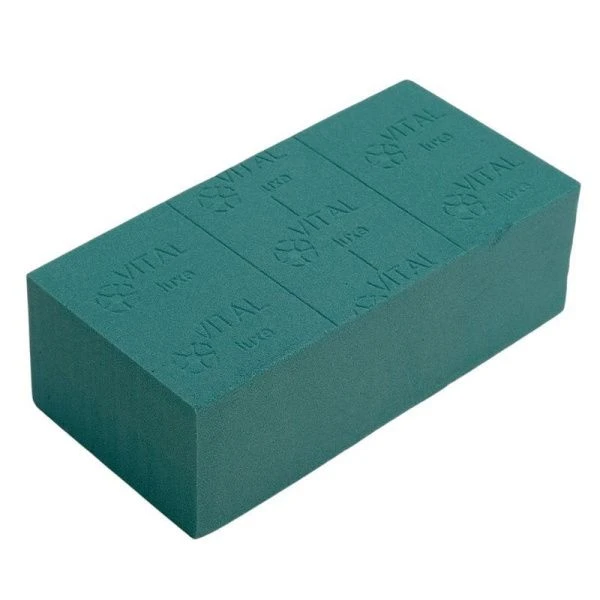 Оазис для живых цветов Victoria Normal кирпич пеноплостирил 23*11*8см (20)