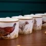 Чайный набор 14пр фарфор ОХОТА на 6 персон 300мл (4)