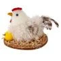 Фигурка декоративная Курица 8*8*6см, 3 вида (12/240)