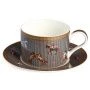 Чайный набор 2пр фарфор Horse club на 1 персону 300мл (36)