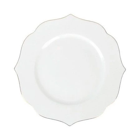 Столовый набор 12пр фарфор отводка золотом Belle подар.уп. (2)