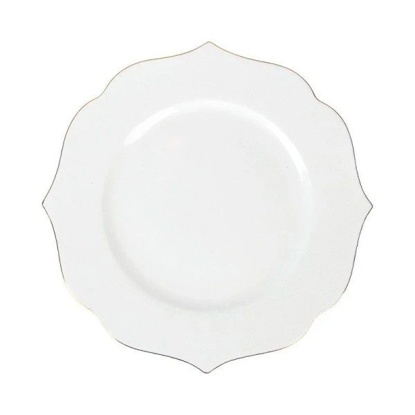 Столовый набор 12пр фарфор отводка золотом Belle подар.уп. (2)