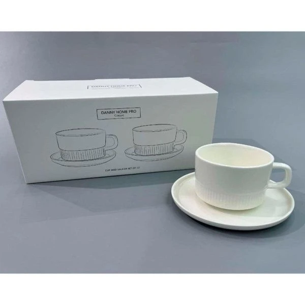 Чайный набор 12пр фарфор Forma White на 6 персон 250мл 369г BW20-109/6C/JC-18307 (6