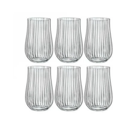 Стаканы для воды набор 6шт 450мл стекло ТУЛИПА opt (8)