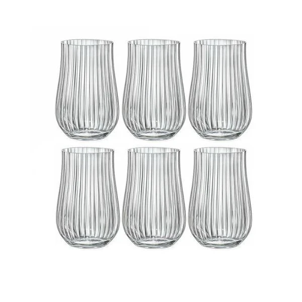 Стаканы для воды набор 6шт 450мл стекло ТУЛИПА opt (8)