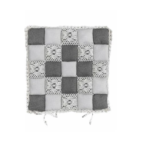 Сидушка на стул (табурет) 40*40 пэчворк JC-15712 (200)