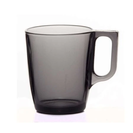 Кружка 250мл стекло ТРИАНОН ГРАФИТ (6)
