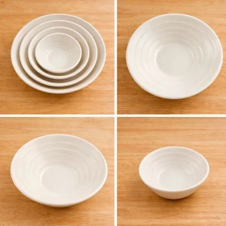 Тарелка глубокая 600мл 18*5,5см фарфор 7" JC-17837 (60)