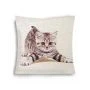 Наволочка декоративная 42*43см гобелен ИГРИВЫЙ КОТЕНОК